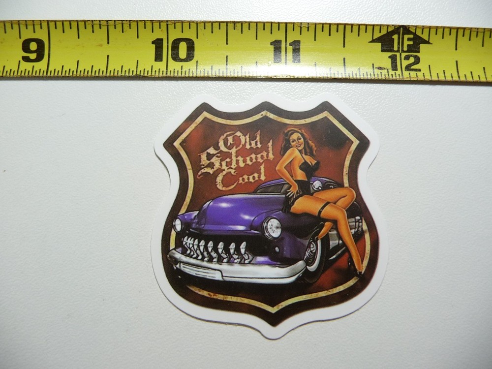 HOT ROD OLD SCHOOL COOL MERCURY DECAL STICKER VEHICLE CLASSIC RIDE