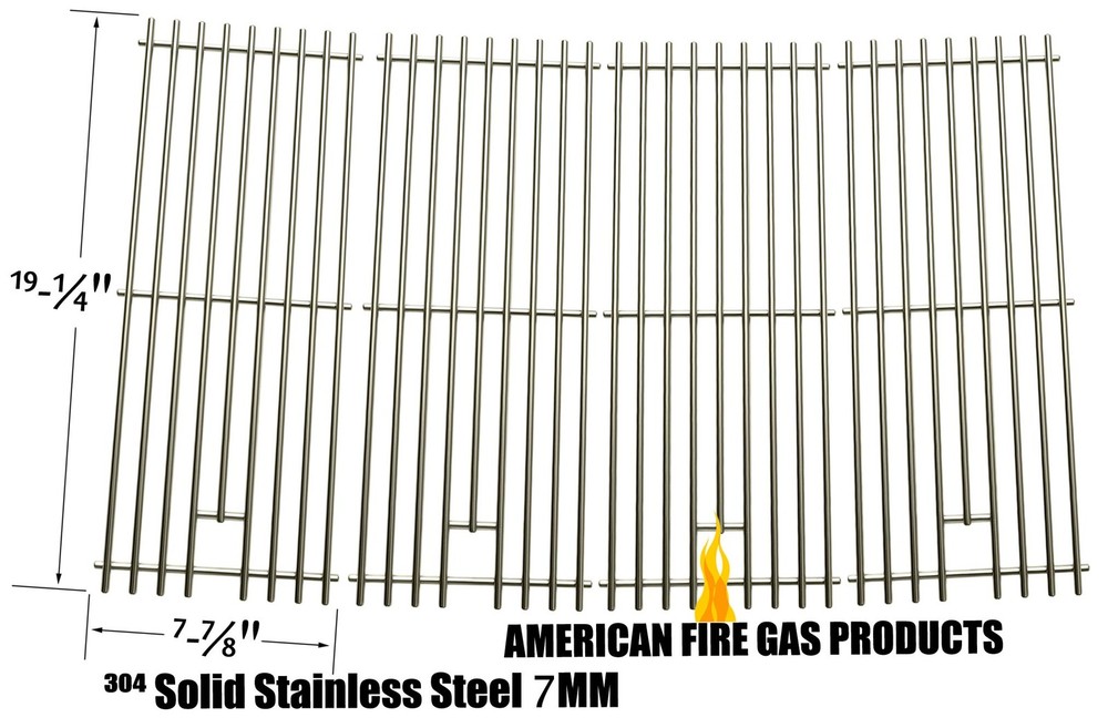 Stainless Steel Cooking Grid For Members Mark 720-0584A, Ducane 30400041, xg4tbw