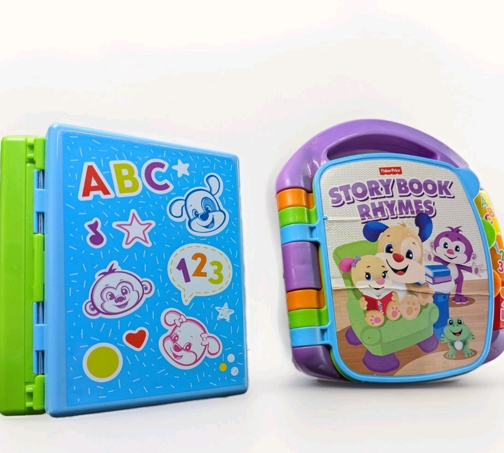 Fisher Price Story Book Rhymes Fisher-Price Laugh & Learn 123 Schoolbook TESTED