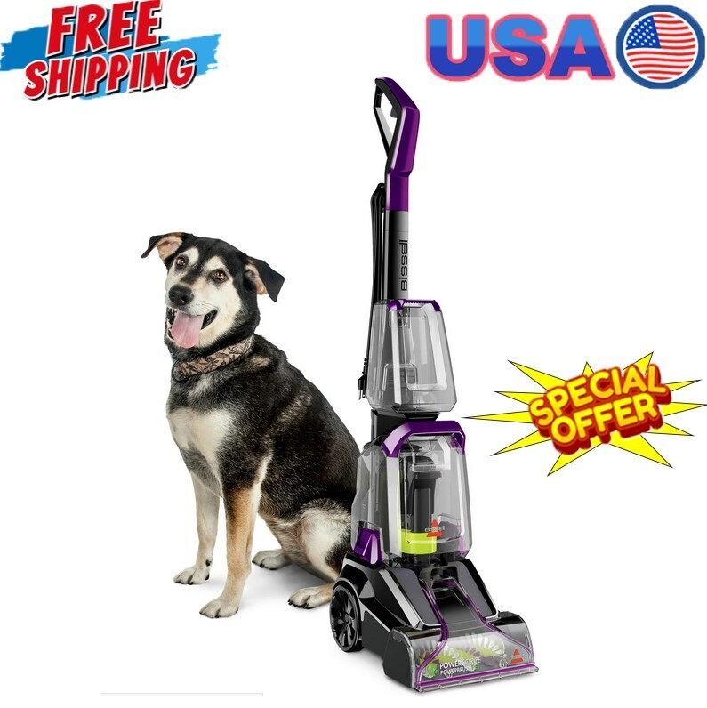 Powerful Upright Pet Carpet Cleaner 2910 with Force Brush Shampooer