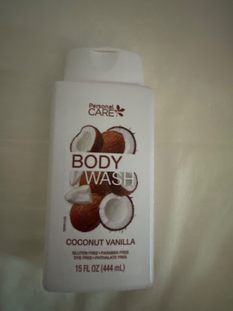 Personal CARE BODY WASH coconut vanilla limited edition 15oz NEW