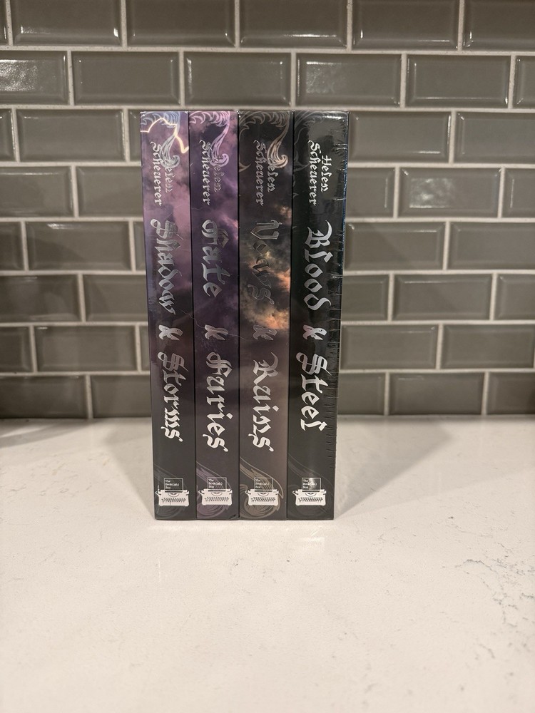 The Legends of Thezmarr Luxe Edition Signed Hardcover Set by Helen Scheuerer