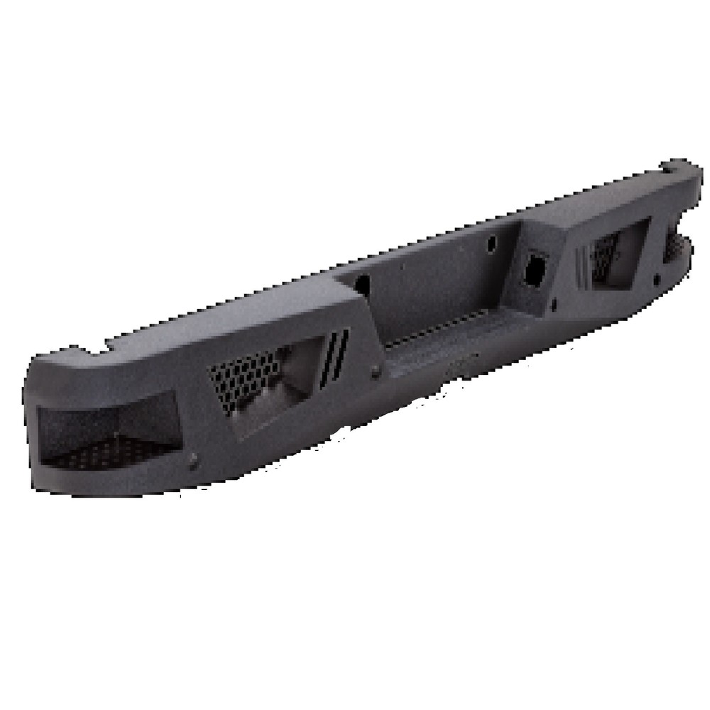 Body Armor FD-2963 Eco-Series 4x4 Black Rear Bumper 1/8