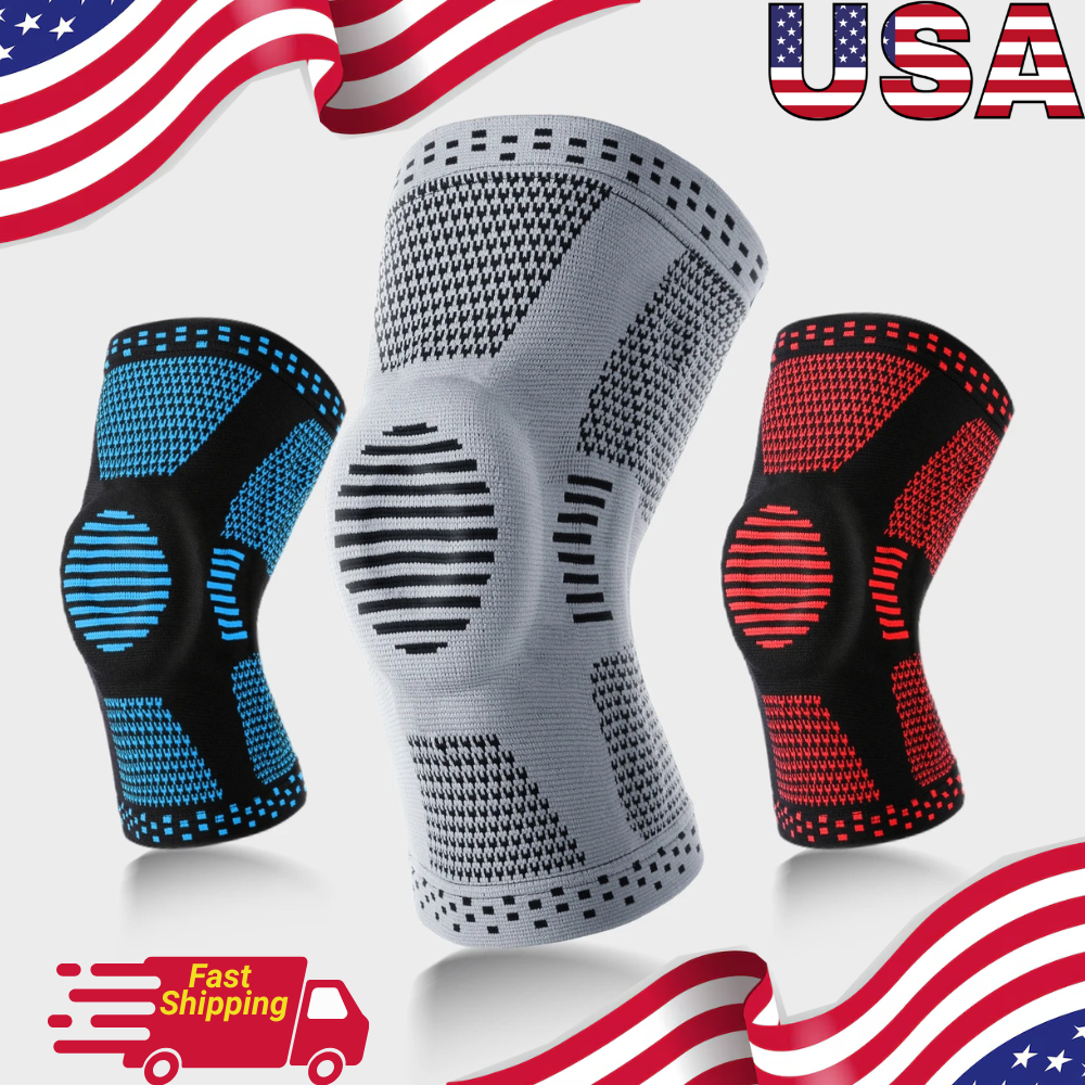 Adjustable Knee Brace Support for Meniscus Arthritis Pain Relief & Sports