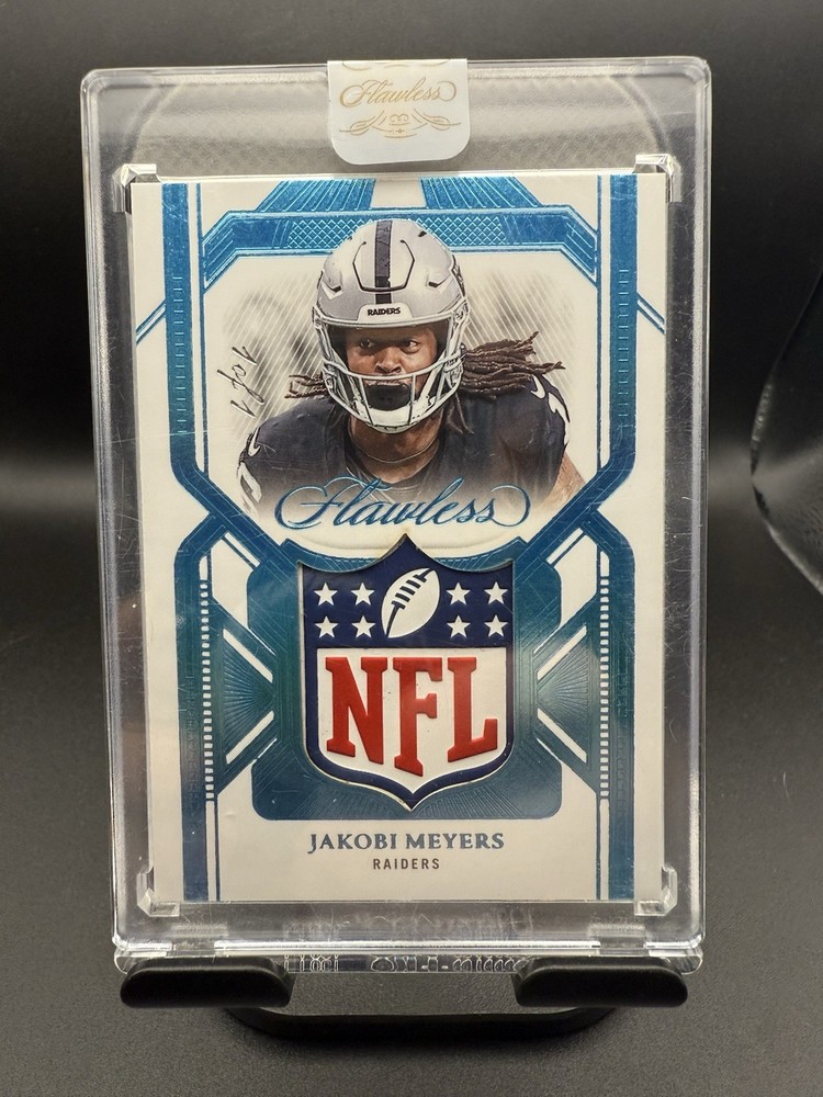2023 Panini Flawless Jakobi Meyers NFL Shield 1/1 Raiders SSP 🔥 Case Hit
