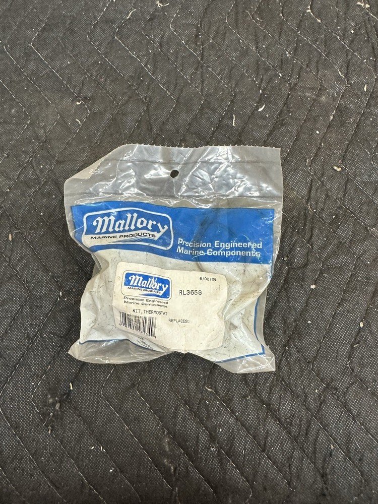 New Mallory RL3656 Thermostat Kit for Volvo Penta 875781 & 876097