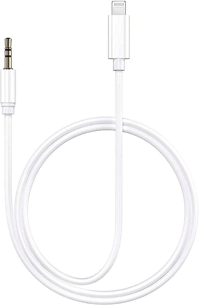 Aux Cord for Car Apple to 3.5 Mm Headphone Jack Adapter Male a