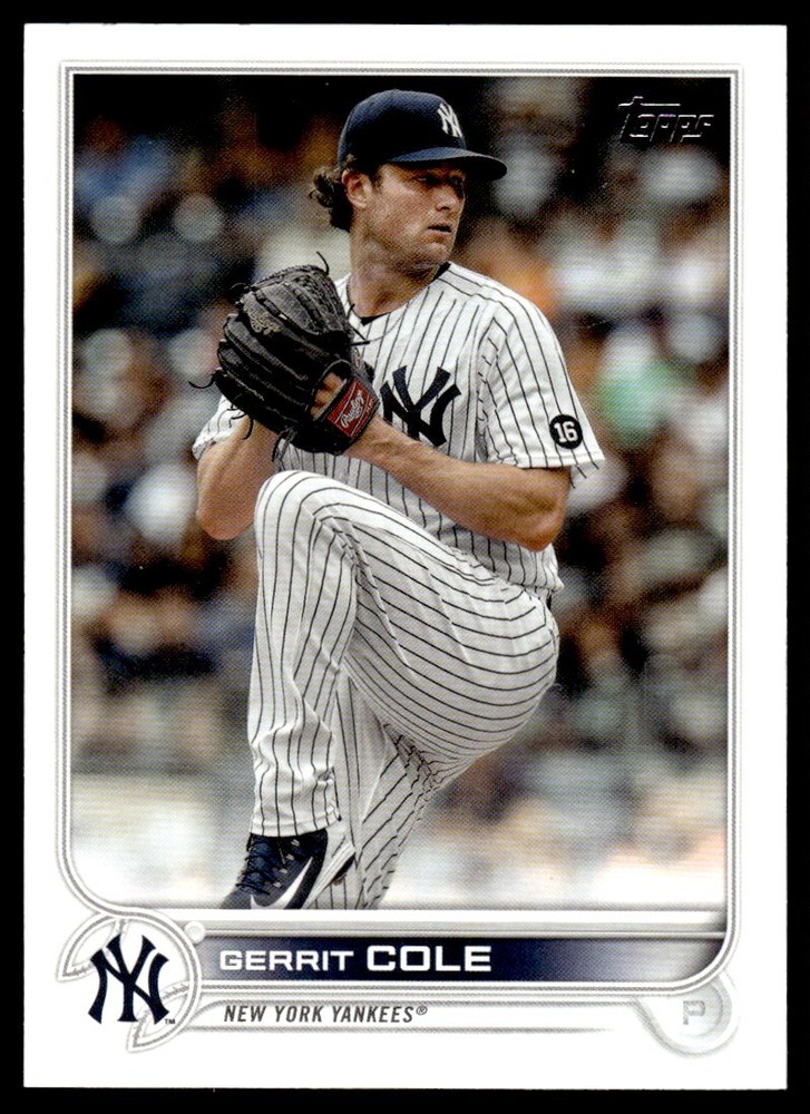 2022 Topps #35 Gerrit Cole - New York Yankees