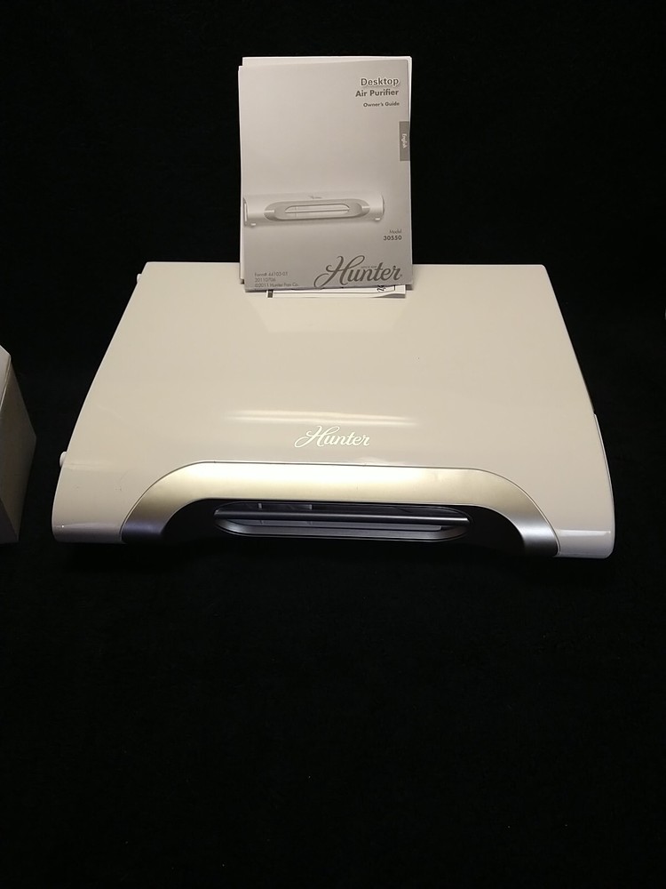 Hunter Fan Company Personal Air Purifier Model 30550 Desktop Style, New in Box