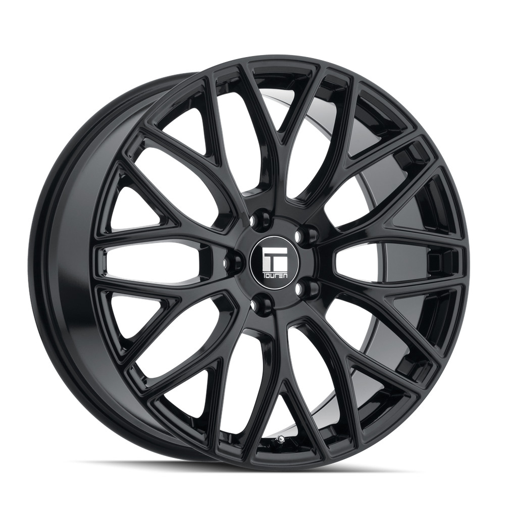 Touren Tr76 3276 Gloss Black 17X8 5-100 35Mm 56.1Mm
