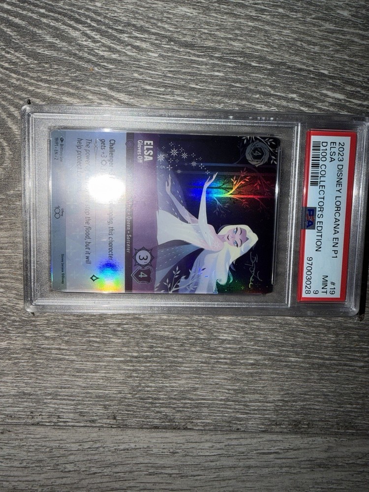 Elsa - Gloves Off (Alternate Art) 19 Disney100 Promos Holo