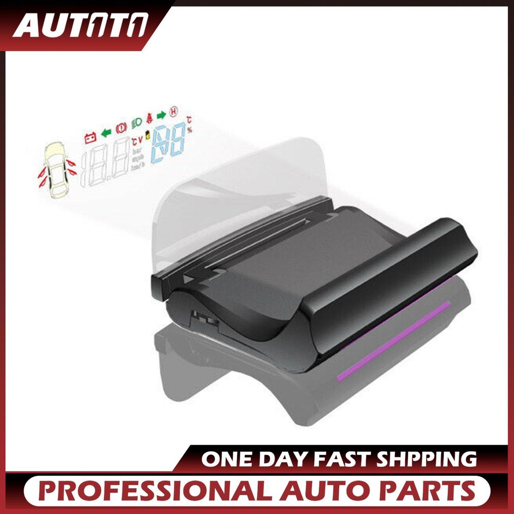 12V HUD Speedometer for Tesla Model 3 with OBD2 GPS Windscreen Display