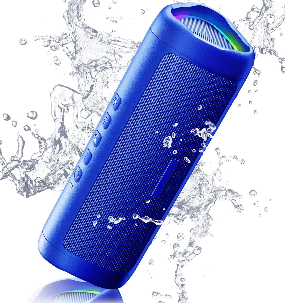 Bluetooth Speaker - HD Sound, IPX5 Waterproof, 20H Playtime, TWS Pairing