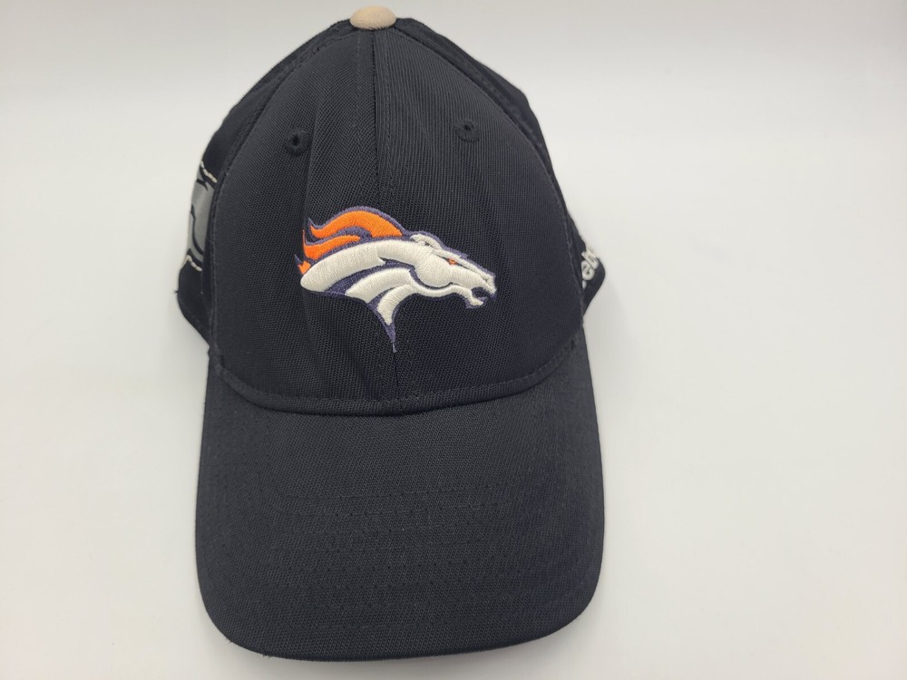 Youth Denver Broncos Reebok On-Field NFL Black Cap for Boys & Girls