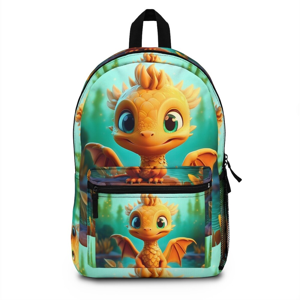 Back to school backpacks | Dragon profile bag | Gift for backpacker | Unisex-image