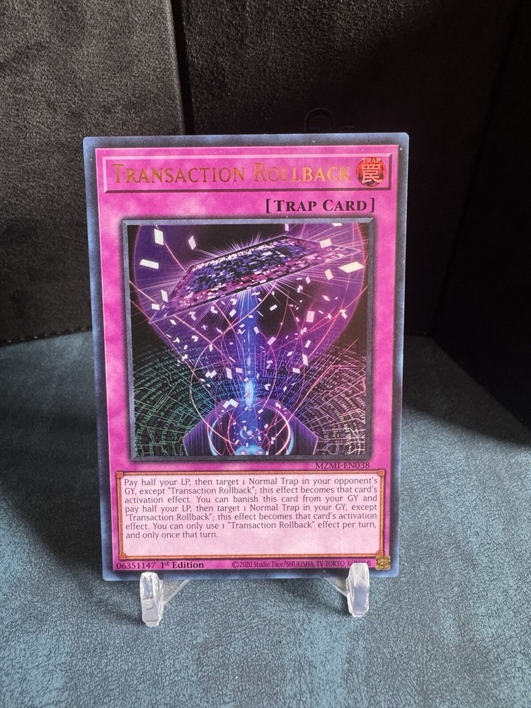 Transaction Rollback MZMI-EN038 Maze of Millennia 1st Edition
