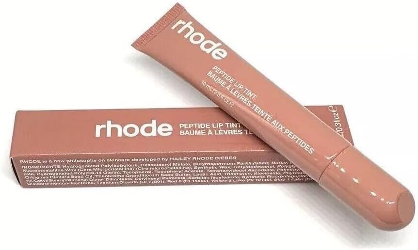 Rhode Gloss Lip Tint, Sheer Color and Hydrating Finish, 3 fl oz, 10ml (Toast)