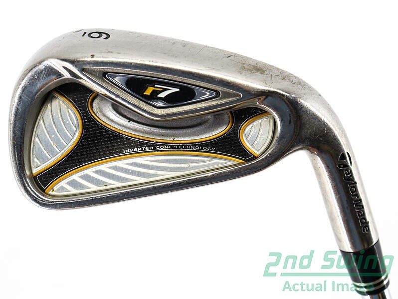 TaylorMade R7 6 Iron Steel Stiff Flex Right Hand 37.5 Inches