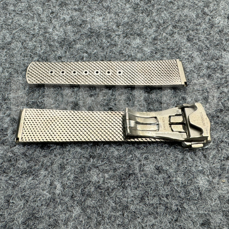 For Seamaster 007 No Time to Die 20mm Titanium Bracelet Watch Strap Band