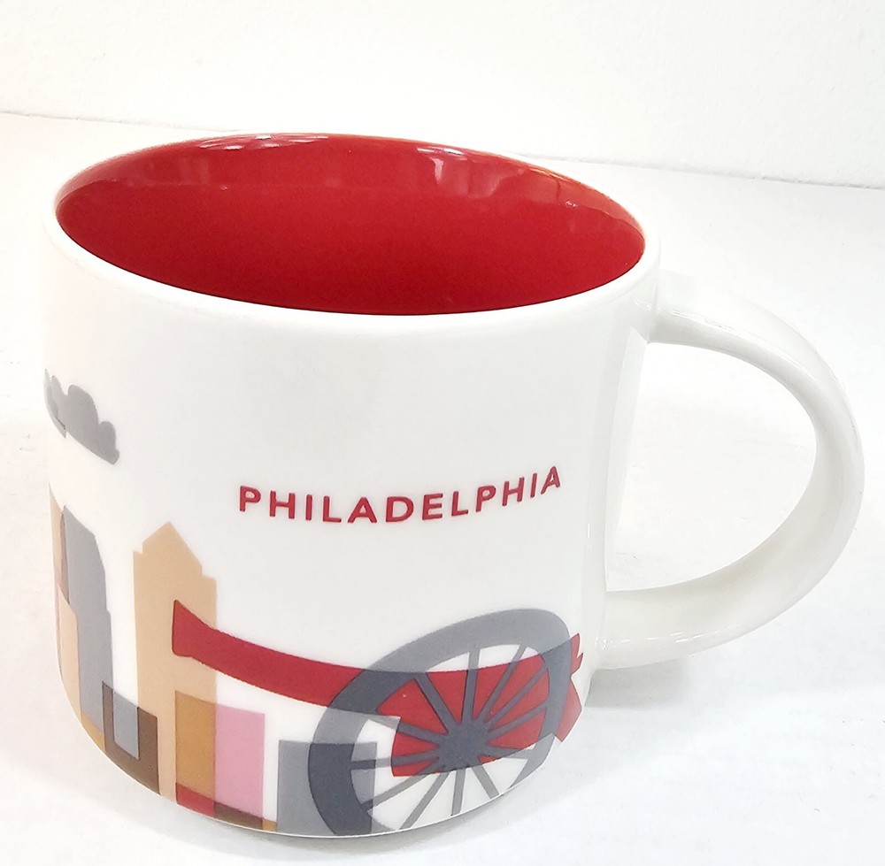 Starbucks Philadelphia 2015 You Are Here 14oz Coffee Mug