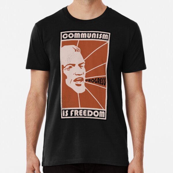 Communism Premium Political America Made in USA T-Shirt S-5XL