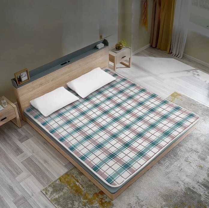 🔥 EU Plug Heated Electric Blanket - King Size Sherpa Fleece | Twin Bed Warmer 2