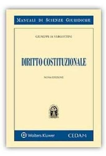 De vergottini giusep Diritto costituzionale (Paperback)