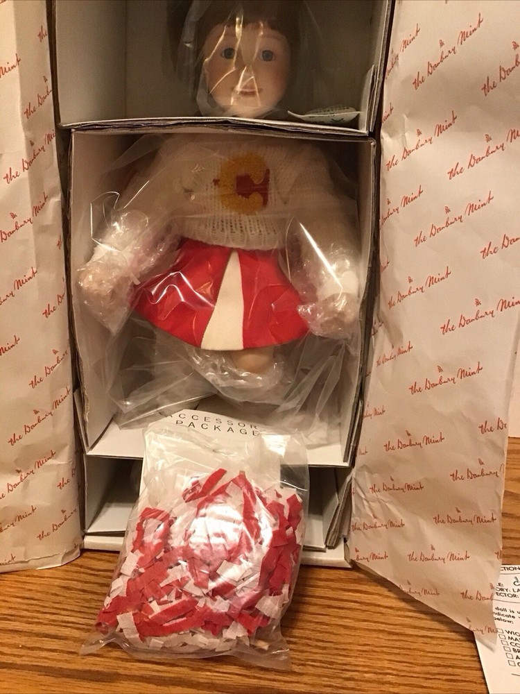 Danbury Mint, Ashton-Drake Galleries Kathy The Cheerleader, NIB