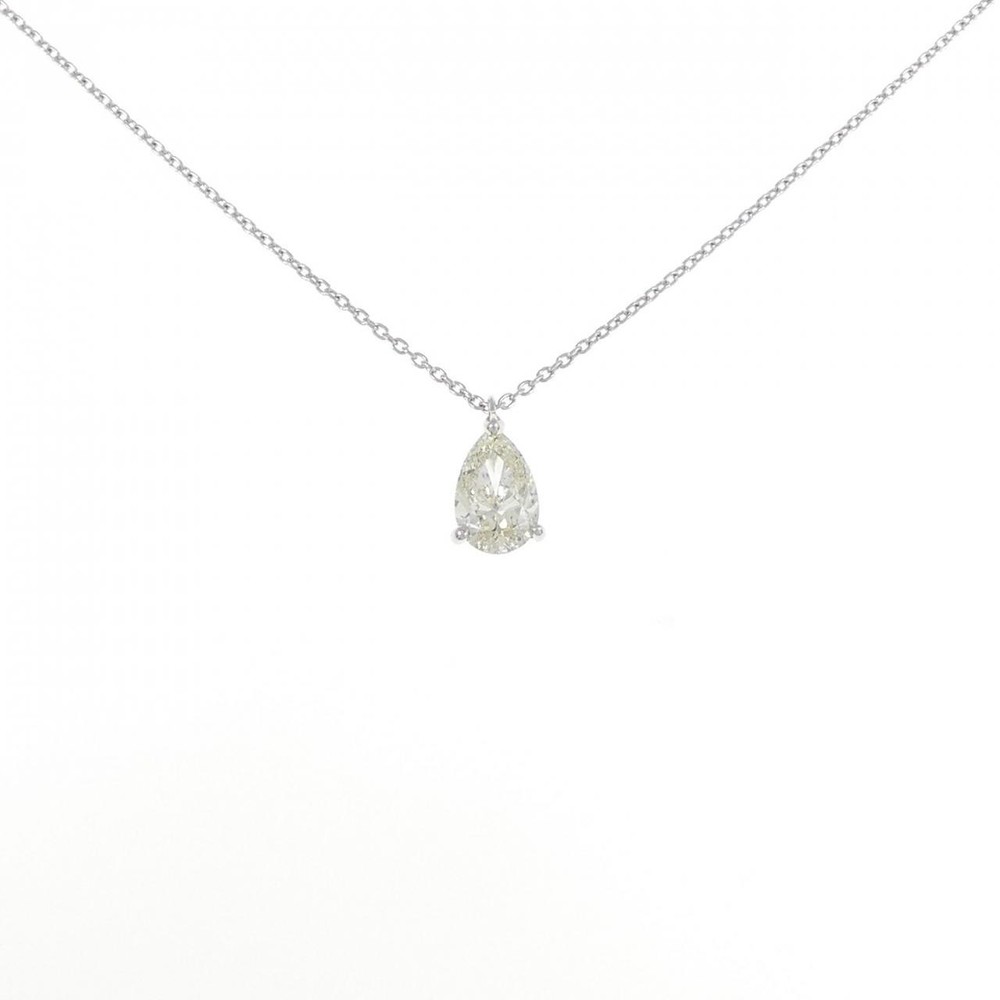 Authentic PT Diamond Necklace 1.014CT M SI2 Pear shape  #270-003-968-5312