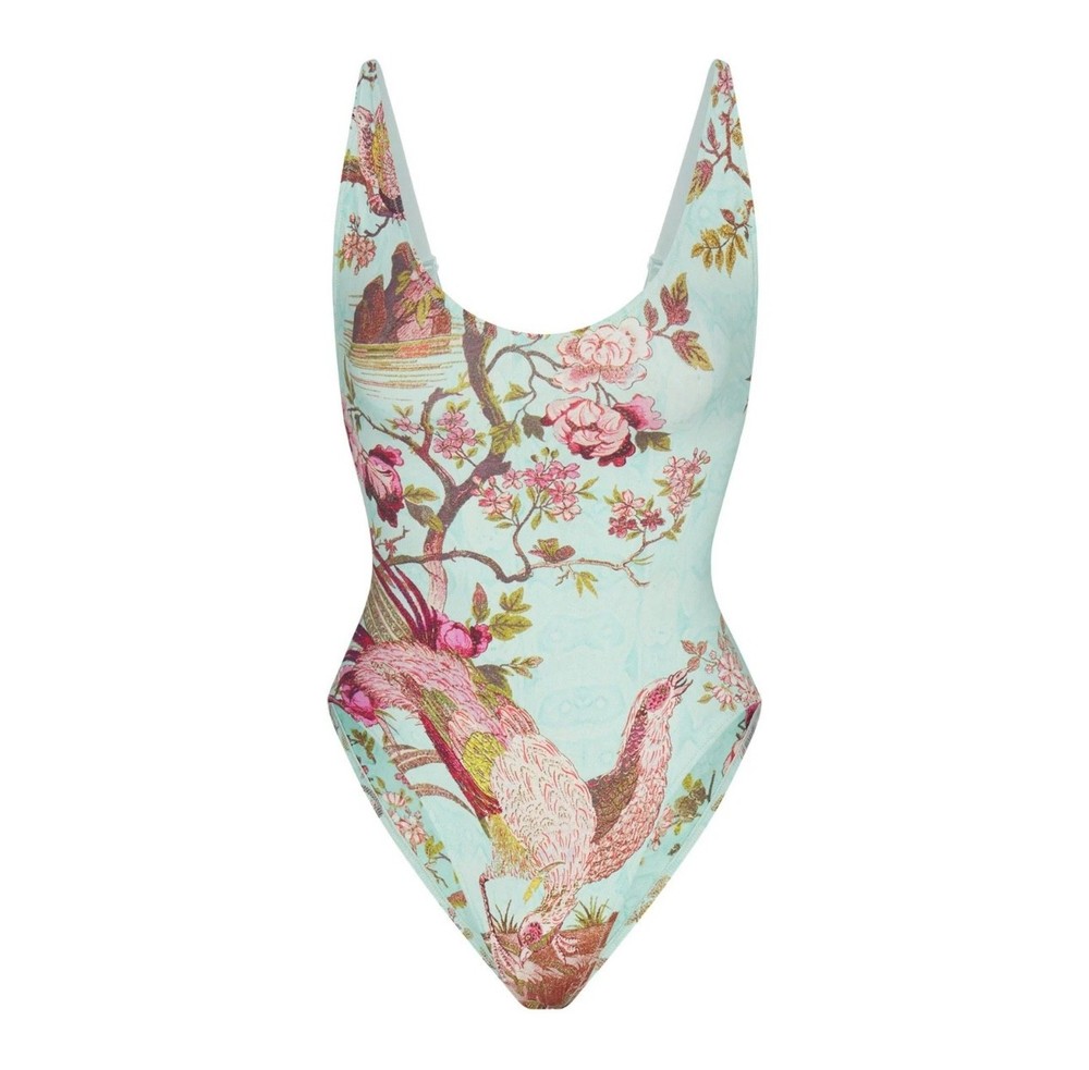 ROBERTO CAVALLI X SKIMS SCOOP NECK ONE PIECE SIZES XS,S,M