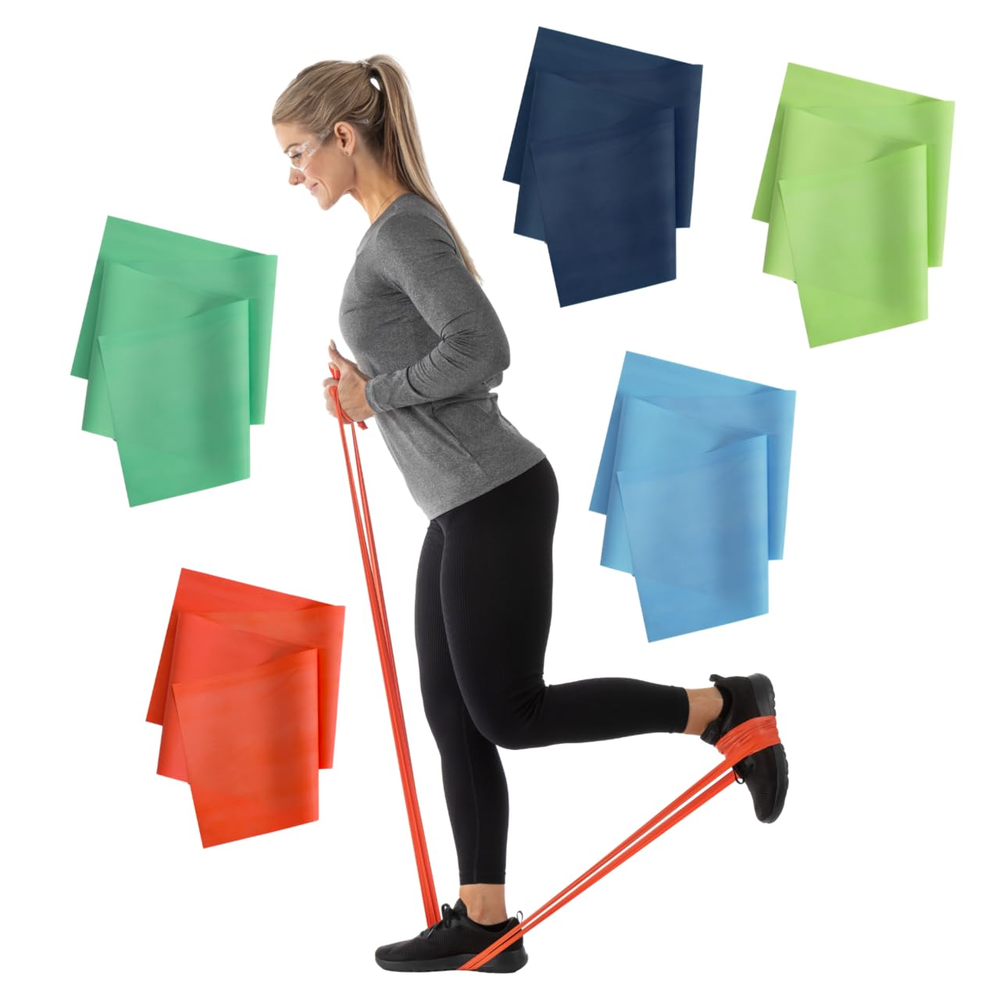 Resistance Bands for Working Out, Non-Latex Exercise Bands, Resistance Bands for