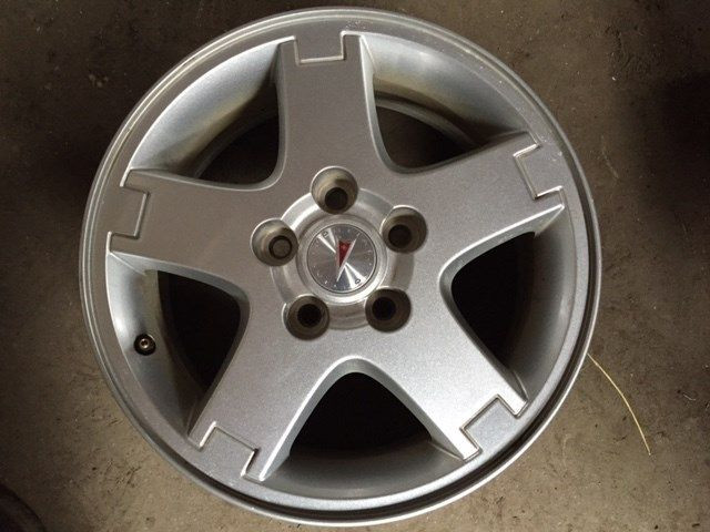 Wheel 16x6-1/2 Alloy 5 Spoke Silver Opt PY0 Fits 06-09 TORRENT 341224