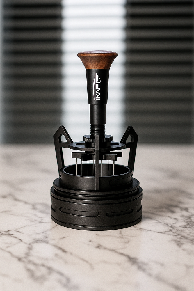 Espresso WDT Rotary Distributor Stirrer Tool 0.25mm 9 Needles Barista Pro Kit