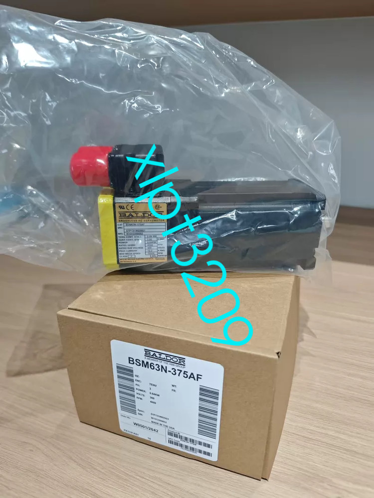 1PCS Brand new BSM63N-375AF BALDOR servo motor FedEx or DHL