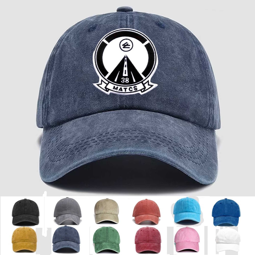 Custom Embroidered Hat MATCS-38 Aviation Air Traffic Control Squadron, Gift Idea