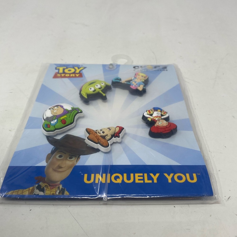 Crocs Jibbitz Toy Story Shoe Charms 5-Pack, Multicolor, One Size