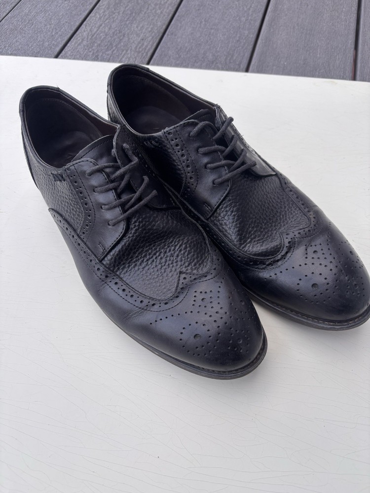 Men's Genuine Leather La Milano Cap-Toe Lace-Up Oxford Casual Dress Shoes