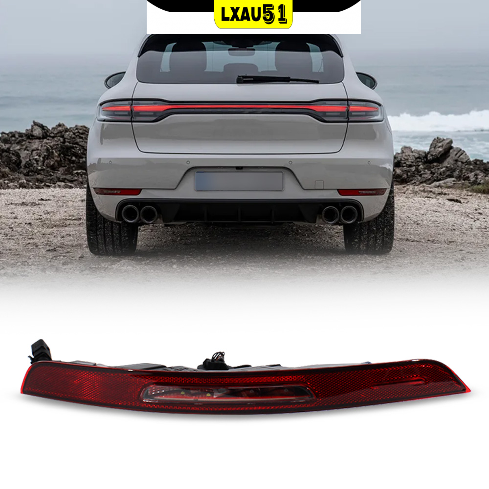 Right Rear Bumper Light For Porsche Manca 2014-2020 Brake Lamp 5 Pins US Model