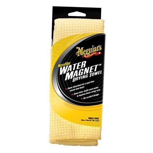 X2000 Ultra-Absorbent Microfiber Drying Towel 22x30 Inches Yellow 1-Pack