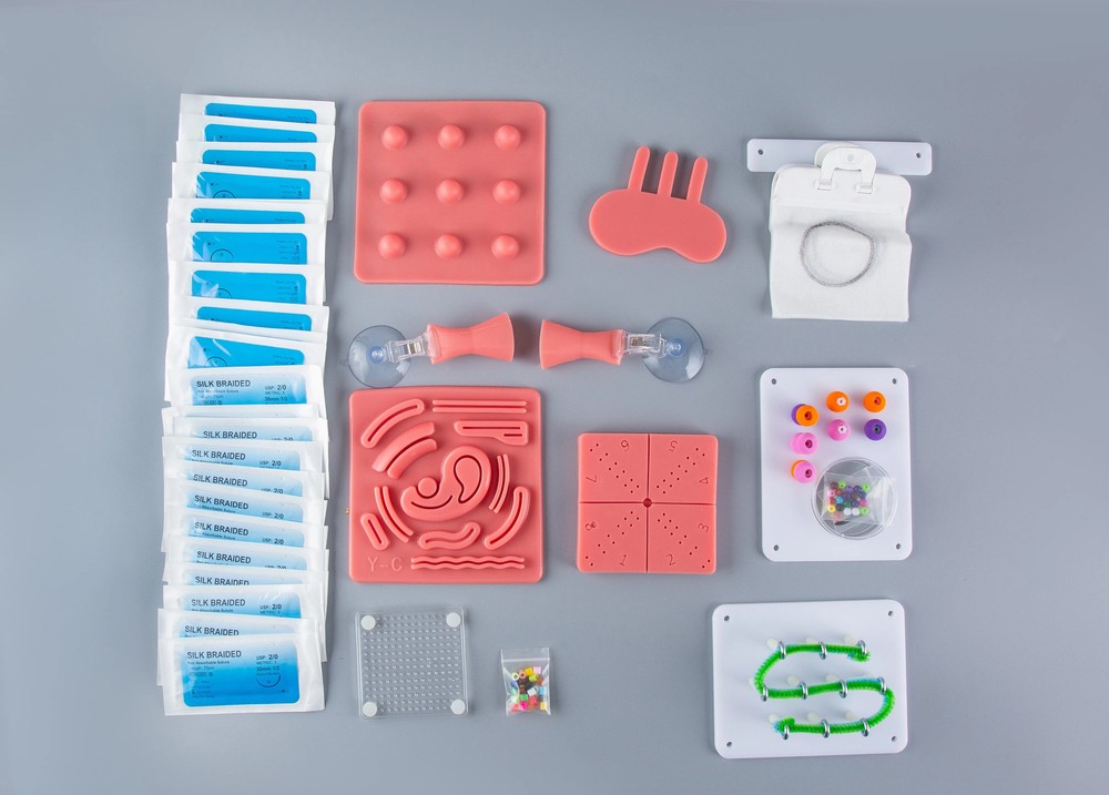 Laparoscopy Training Module Surgical Sutures Kit Module For Simulator Practice