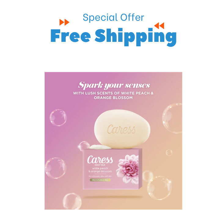 Caress Daily Silk Beauty Bar Soap for Dry Skin 3.75 oz 12 Bars New US Stock