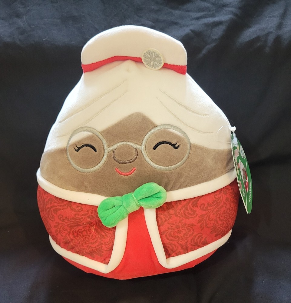 KellyToy 2022 Christmas Squishmallow Nicolette Mrs. Claus 8” NWT