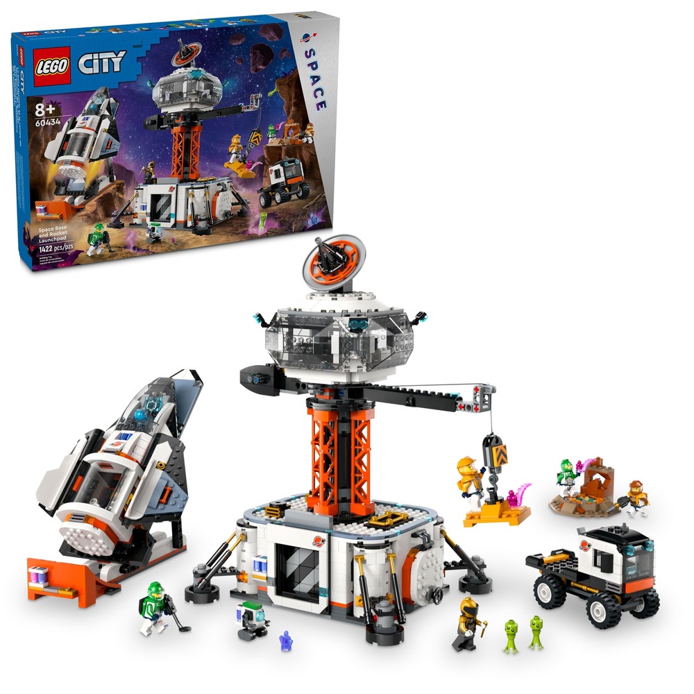 LEGO CITY: Space Base and Rocket Launchpad (60434)