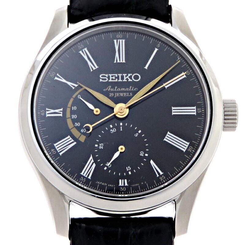 Seiko Presage SARW013 Automatic Men's Watch with Leather Strap 6R27 Movement