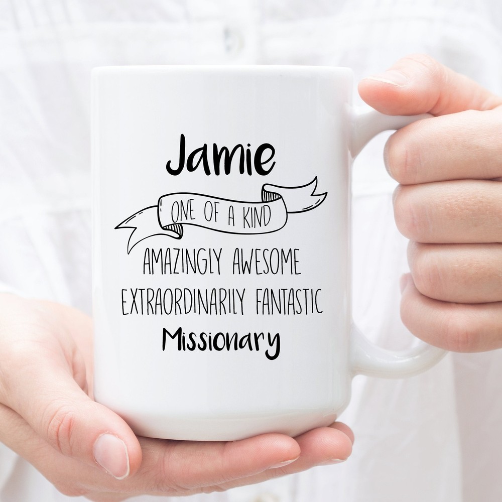 Personalized Coffee Mug For Missionary Custom Gifts For Missionary Perfect