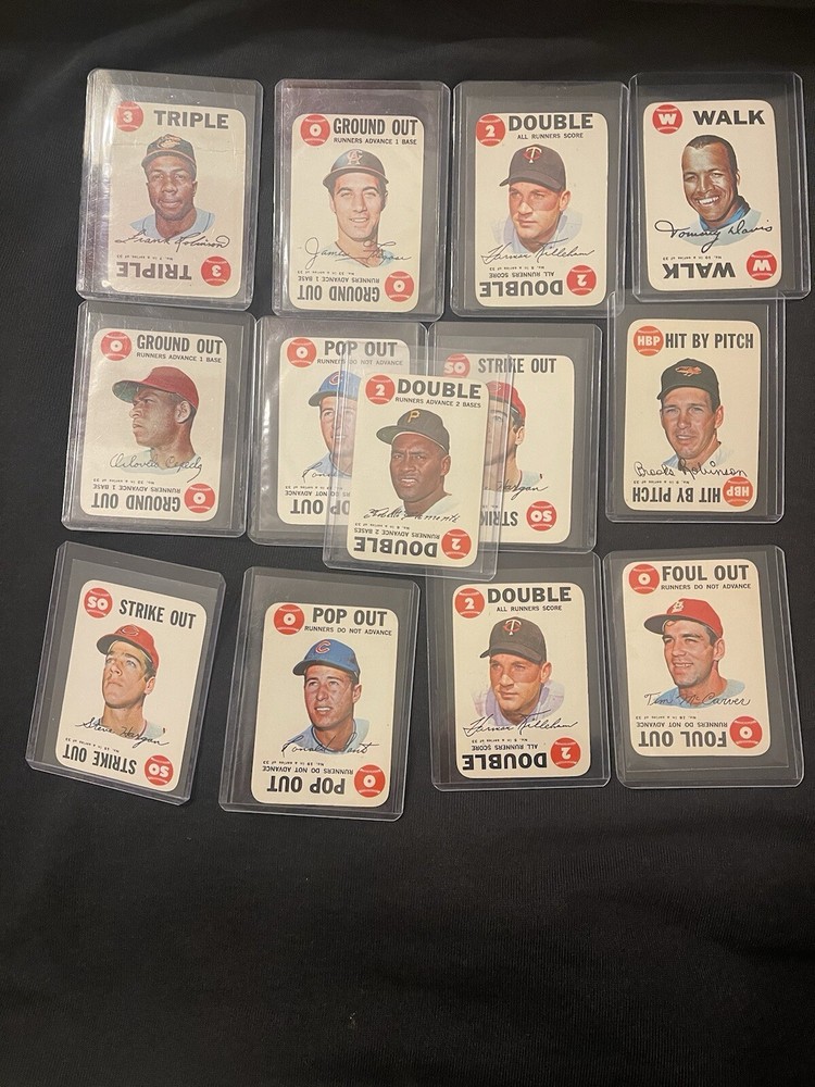 1968 topps game cards