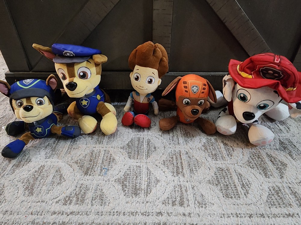 Paw Patrol Plush Lot