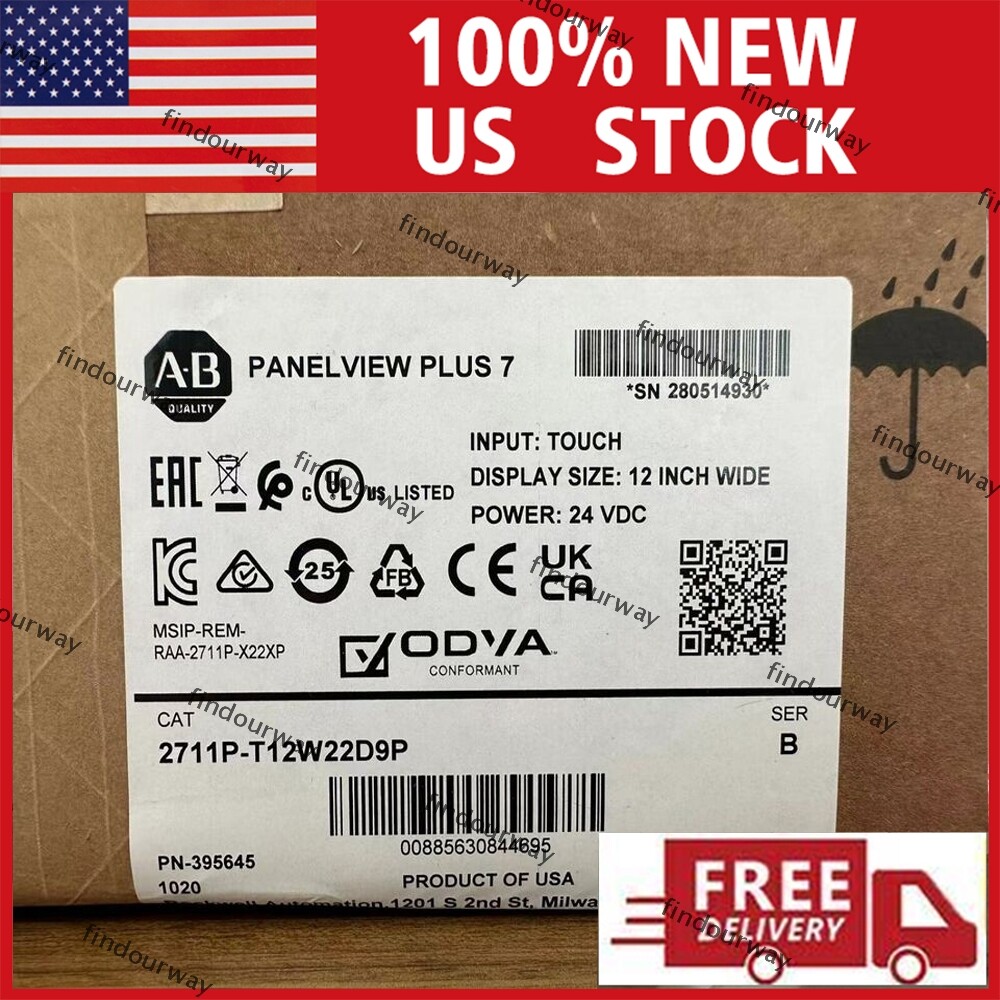 NEW SEALED Allen Bradley 2711P-T12W22D9P /B PanelView Plus 7 12.1