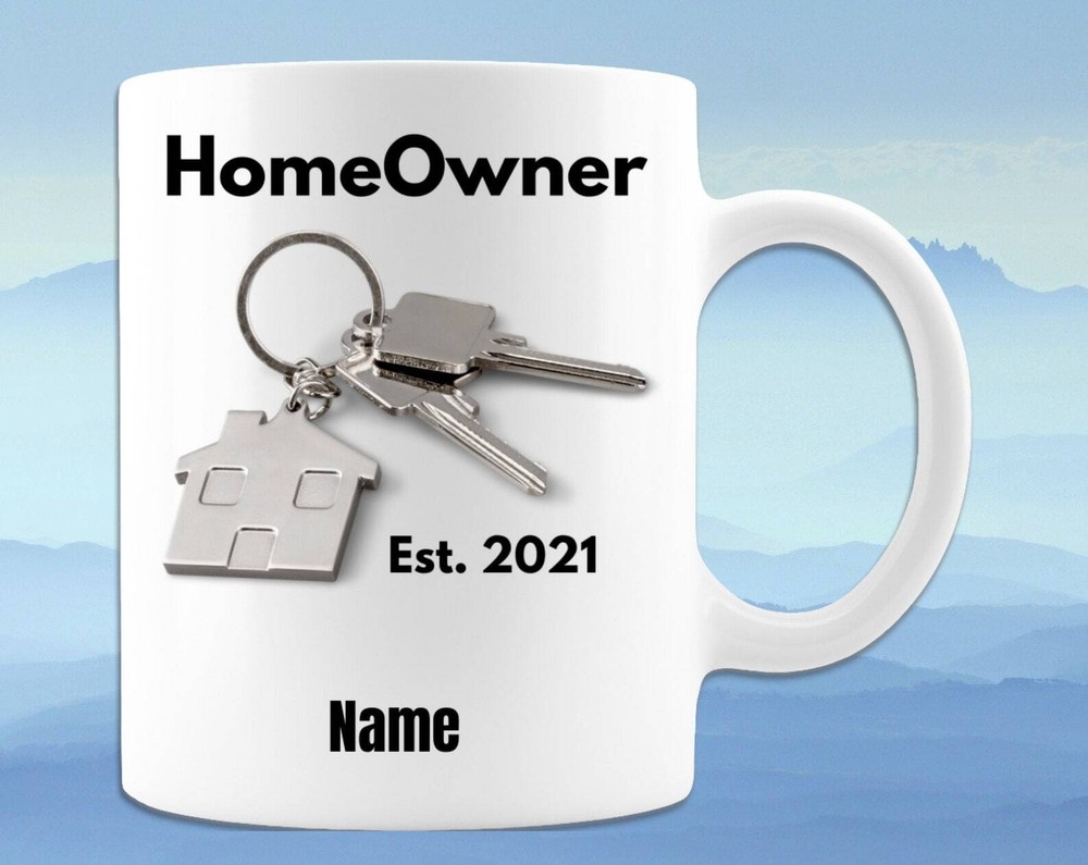 Homeowner Mug Personalized Coffee Mug Home Closing Mug Homeowner 2021