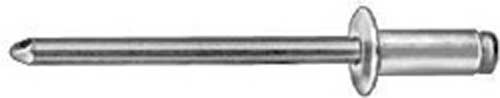 AMZ Clips And Fasteners 100 1/8 All Steel Panel Blind Rivets 3/8 -1/2 Grip Dome